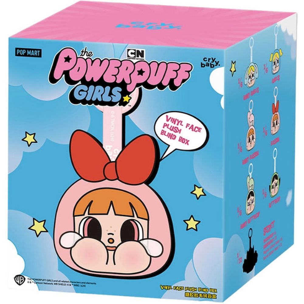 CRYBABY × Powerpuff Girls Series-Vinyl Face Plush Blind Box