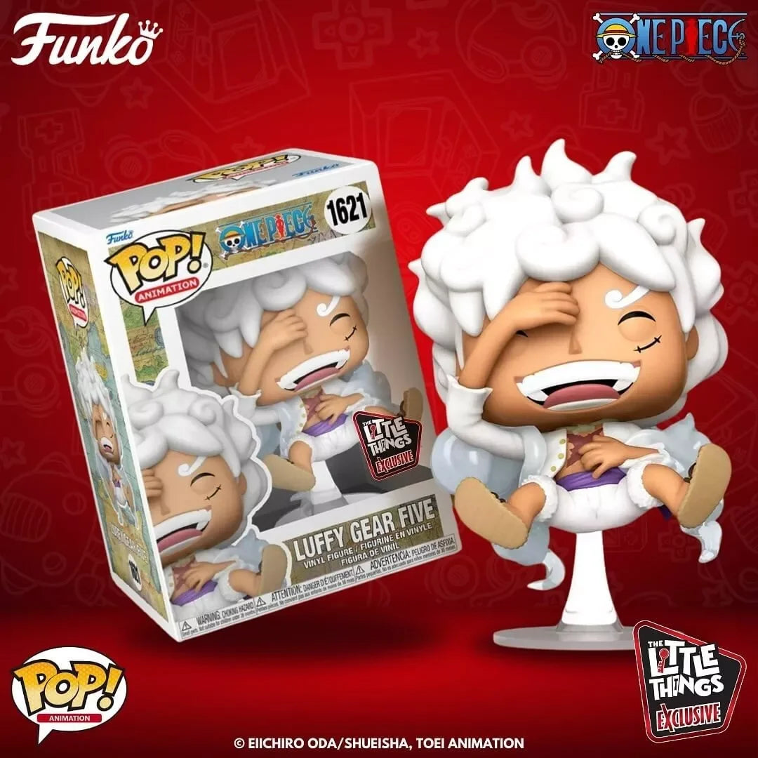Funko Pop! Luffy Gear Five (Laughing) #1621 - Little Things Exclusive