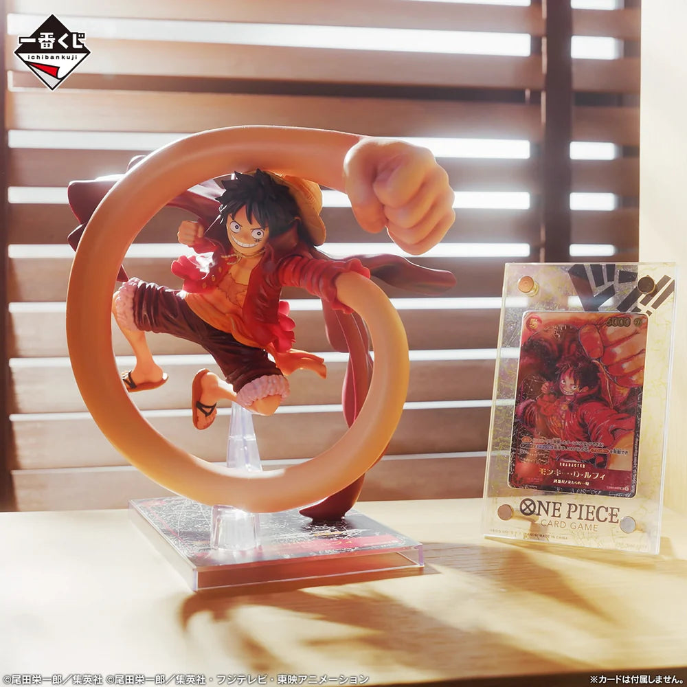 ICHIBAN KUJI ONE PIECE CARD GAME - A PRIZE MONKEY D. LUFFY ONE PIECE CARD GAME FIGURE
