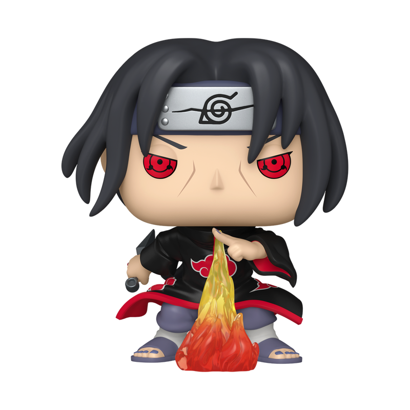 Funko Pop! Itachi Uchiha (Fireball Jutsu) with Pop! Protector #1842