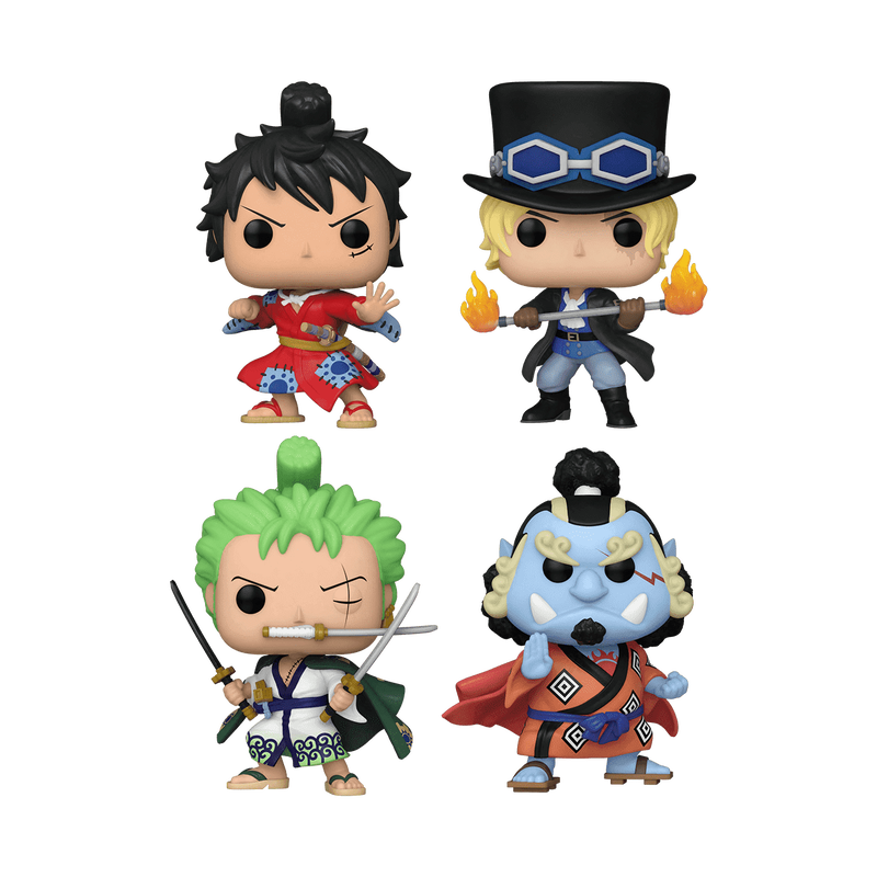 Funko Pop! One Piece 4-Pack - Gamestop Exclusive