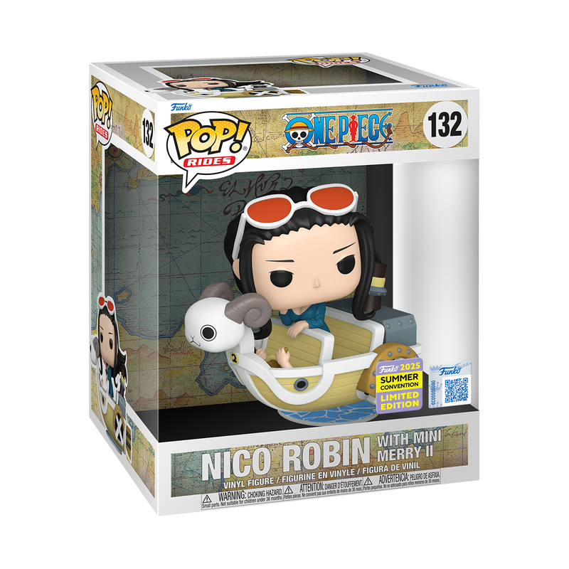Funko Pop! Rides Deluxe Nico Robin with Mini Merry II #132