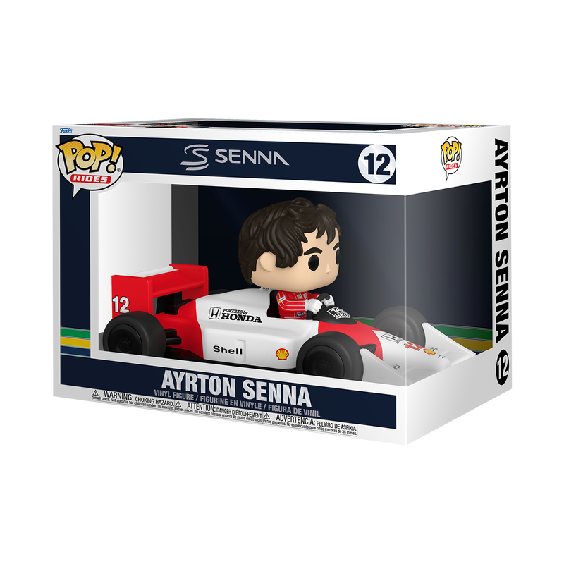 Funko Pop! Rides Super Deluxe Ayrton Senna (McLaren) #12