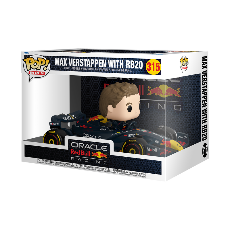 Funko Pop! Rides Super Deluxe Max Verstappen with RB20 #315