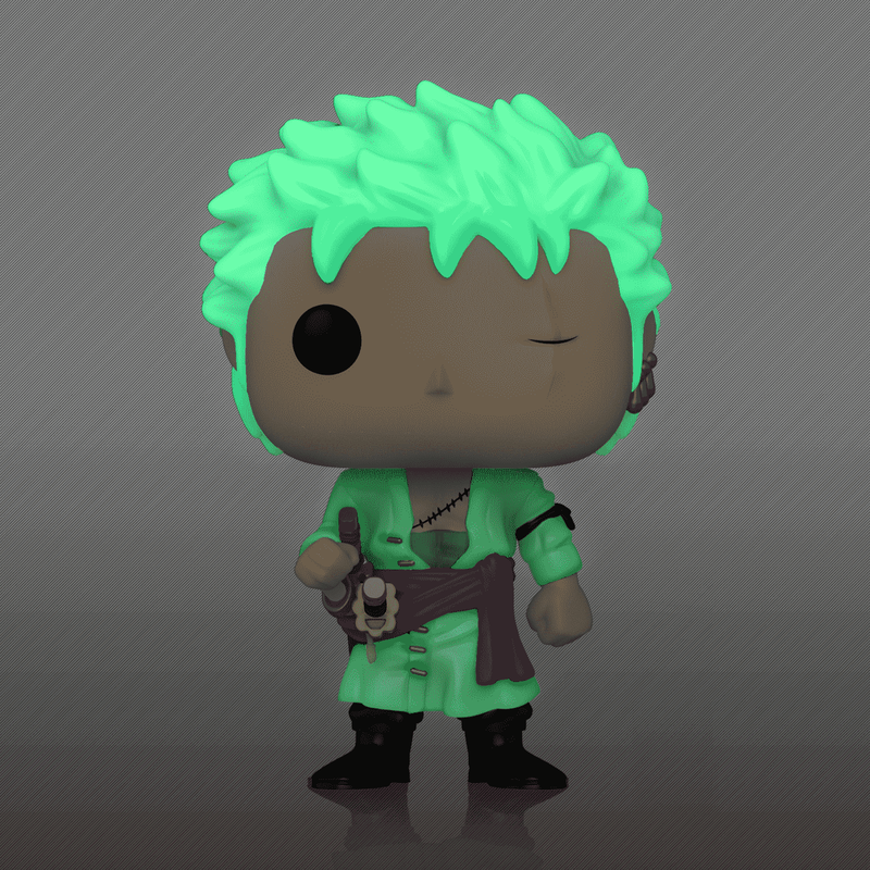 Pop! Roronoa Zoro (Glow) #327 - Kody Exclusive