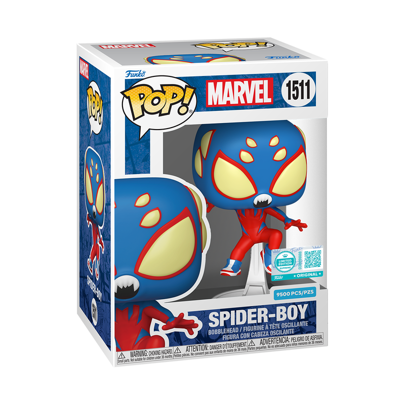Funko Pop! Spider-Boy (Leaping) #1511