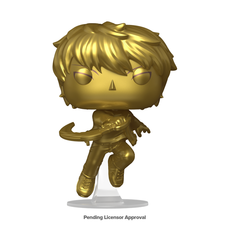 Funko Pop! Sung Jinwoo (Gold) with Pop! Protector #1982