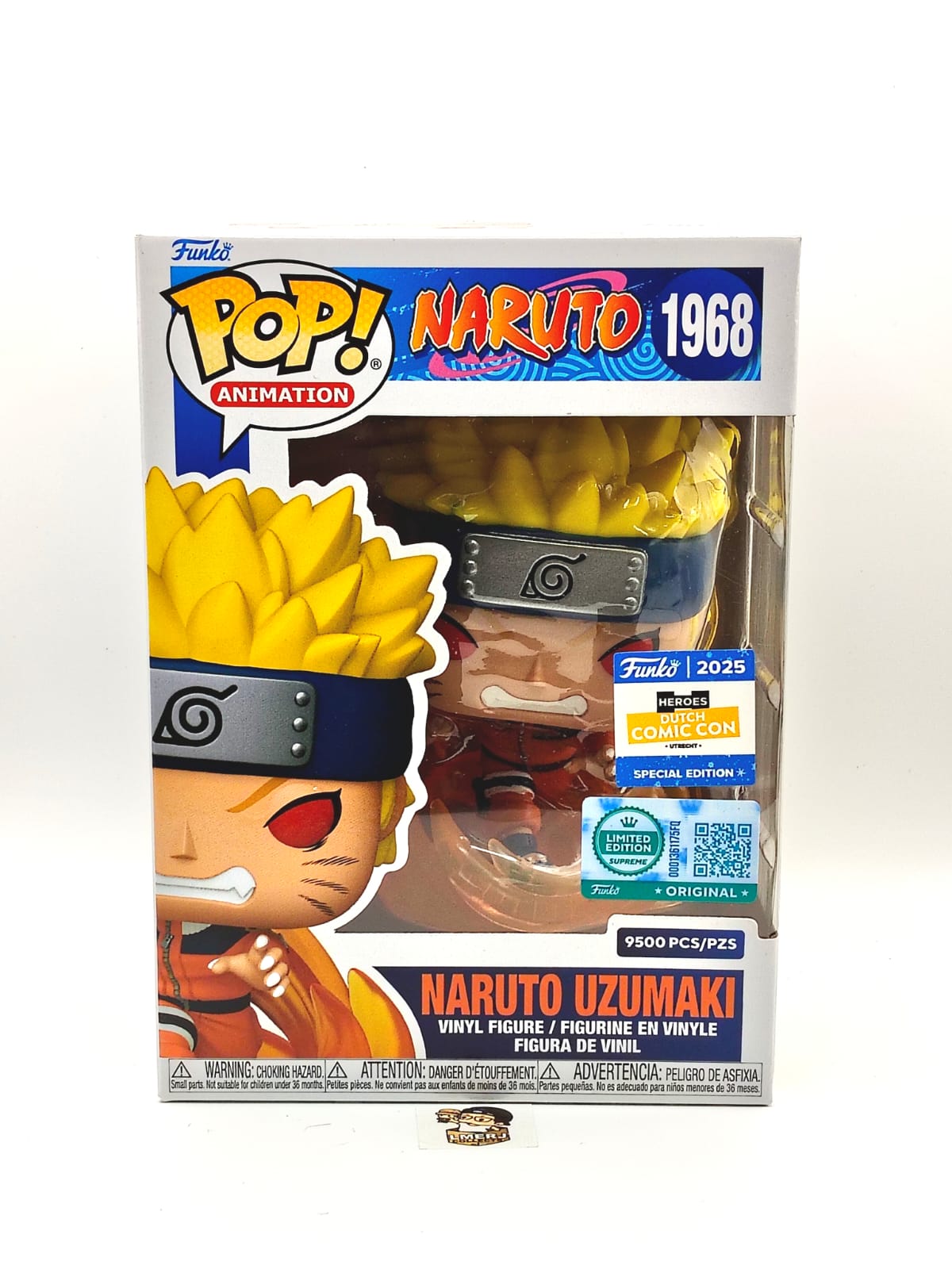 Funko Pop! Naruto Uzumaki #1968 LE9500 - Dutch Comic Con 2025