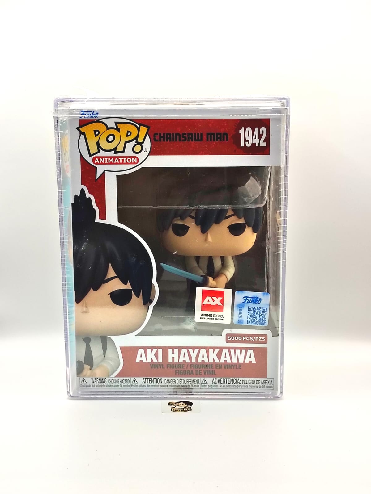 Funko Pop! Aki Hayakawa with Pop! Protector #1942 - Anime Expo Con Exclusive
