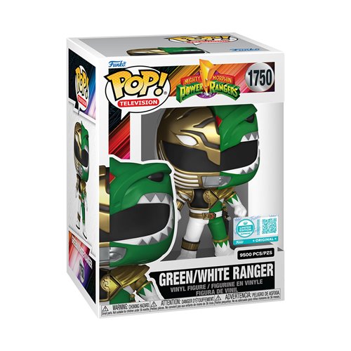 Funko Pop! Mighty Morphin' Power Rangers Green/White Ranger #1750